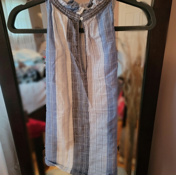 3 for 20 Plus size striped linen top - Picture 2 of 2